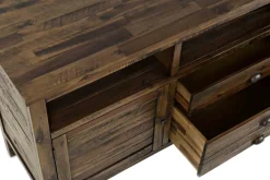 Mor Furniture Artisans Media Console In Oak, 50 Inch