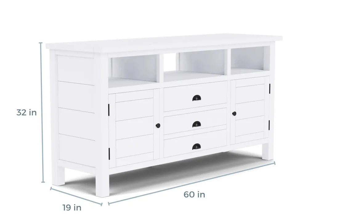 Mor Furniture Artisans Media Console In Oak, 50 Inch
