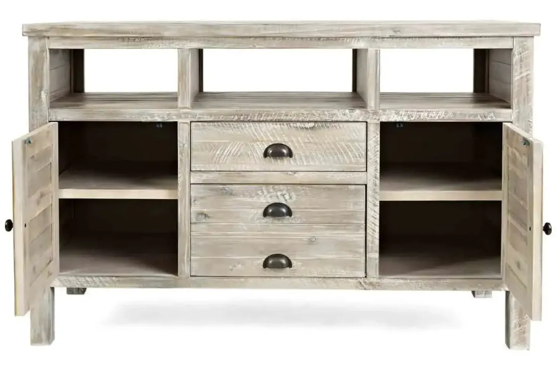 Mor Furniture Artisans Media Console In Oak, 50 Inch