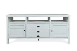 Mor Furniture Artisans Media Console In Oak, 50 Inch