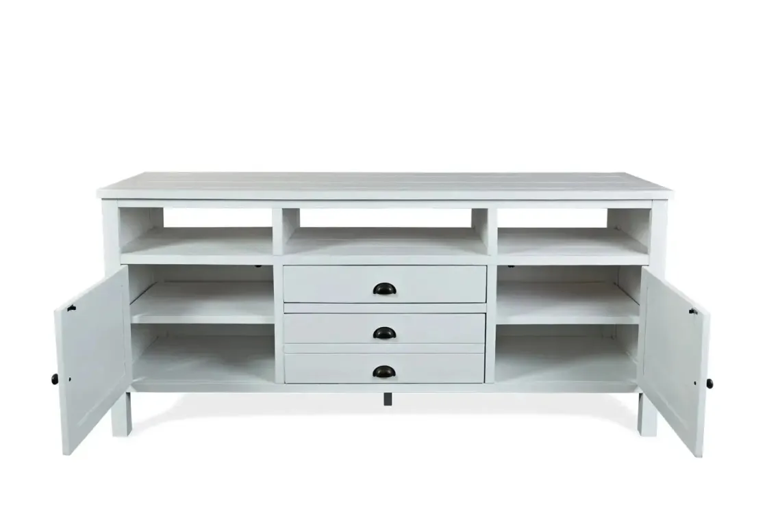 Mor Furniture Artisans Media Console In Oak, 50 Inch
