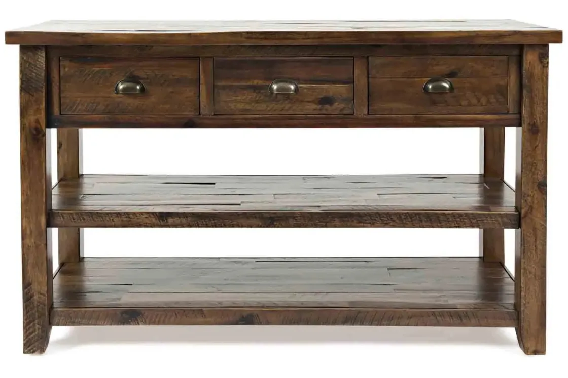 Mor Furniture Artisans Sofa Table In Gray