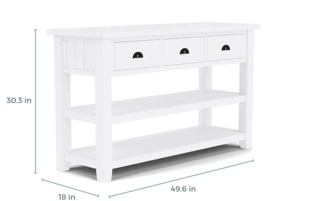 Mor Furniture Artisans Sofa Table In Gray