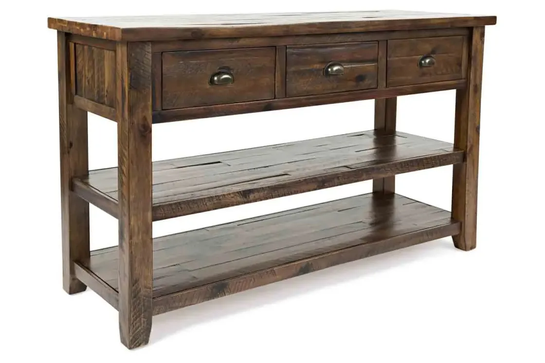 Mor Furniture Artisans Sofa Table In Gray