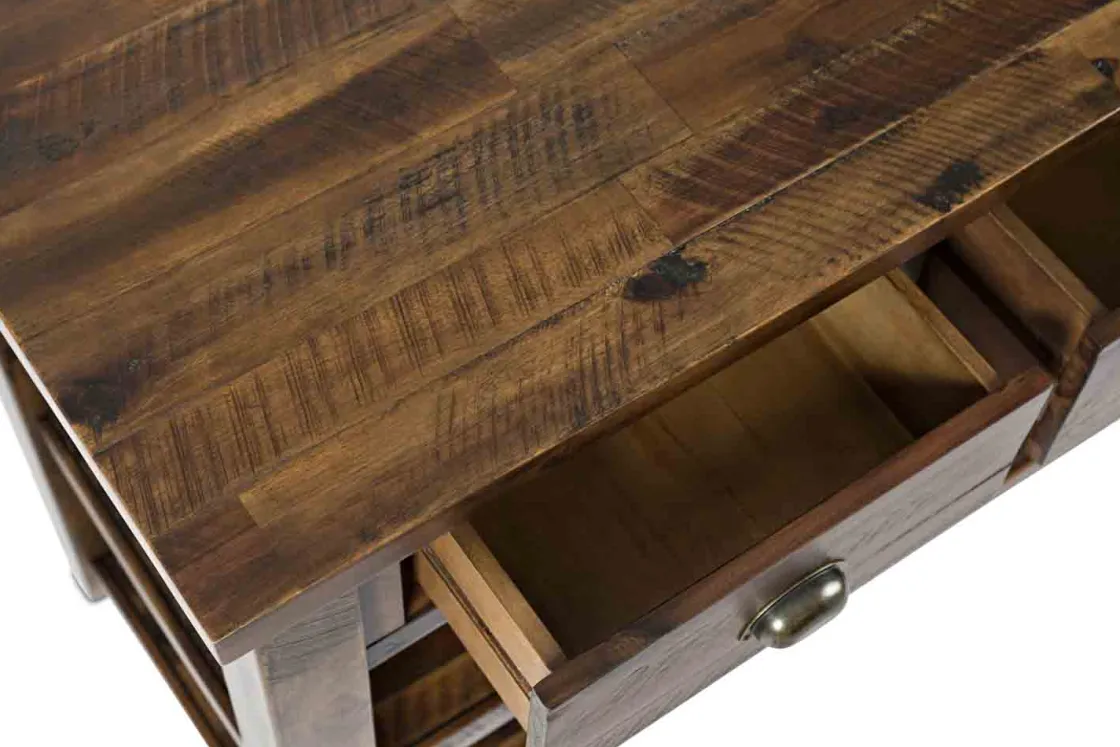 Mor Furniture Artisans Sofa Table In Gray