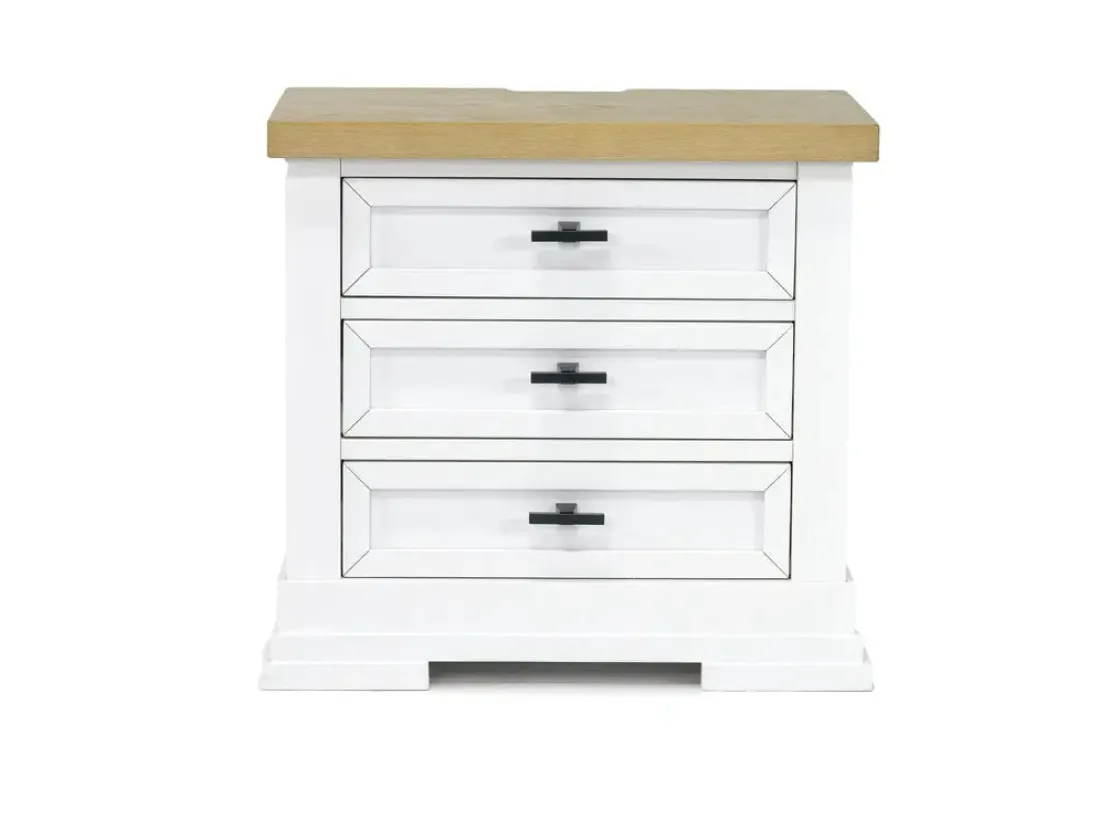 Mor Furniture Ashbryn Nightstand In White