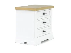 Mor Furniture Ashbryn Storage Bed, Dresser, Mirror & Nightstand In White, Queen