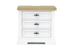 Mor Furniture Ashbryn Storage Bed, Dresser, Mirror & Nightstand In White, Queen