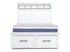 Mor Furniture Ashbryn Storage Bed In White, Queen