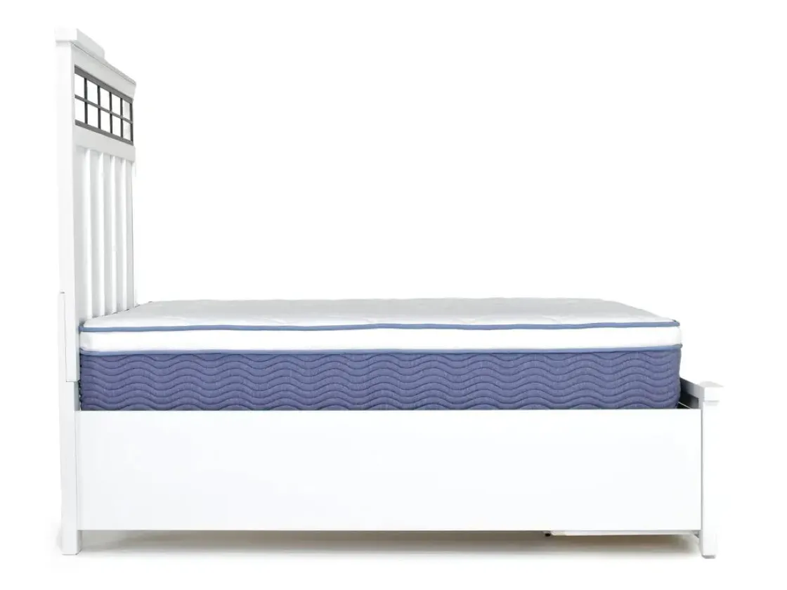 Mor Furniture Ashbryn Storage Bed In White, Queen