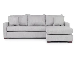Mor Furniture Ashfield Reversible Sofa Chaise In Ashfield Graphite