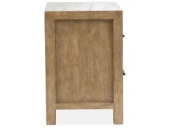 Mor Furniture Aspen Valley 2 Drawer Nightstand In Black
