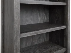 Mor Furniture Aspen Valley Bookcase In Ravenwood Black