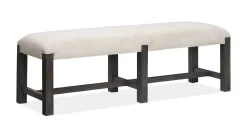 Mor Furniture Aspen Valley Dining Bench In Ravenwood Black