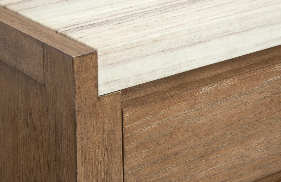 Mor Furniture Aspen Valley Sideboard In Sierra Brown