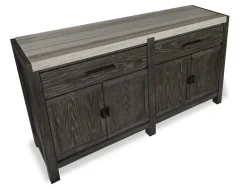 Mor Furniture Aspen Valley Sideboard In Sierra Brown