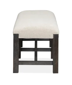 Mor Furniture Aspen Valley Stone Top Dining Table, 4 Chairs & Bench In Sierra Brown