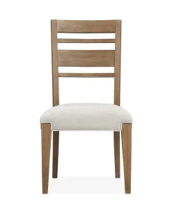 Mor Furniture Aspen Valley Stone Top Dining Table & 4 Chairs In Sierra Brown