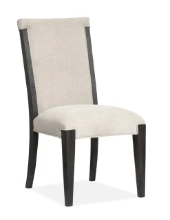 Mor Furniture Aspen Valley Stone Top Dining Table & 4 Chairs In Sierra Brown