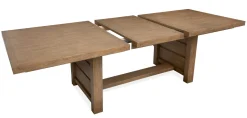 Mor Furniture Aspen Valley Trestle Dining Table & 6 Chairs In Ravenwood Black