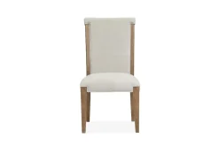 Mor Furniture Aspen Valley Trestle Dining Table & 4 Chairs In Ravenwood Black