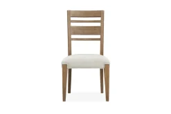 Mor Furniture Aspen Valley Trestle Dining Table, 4 Chairs & Bench In Sierra Brown