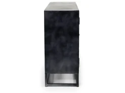 Mor Furniture Astral 3 Door Accent Cabinet In Gray