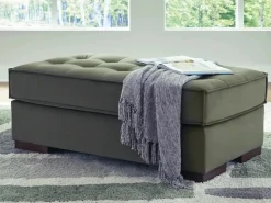 Mor Furniture Austen Oversized Ottoman In Olive