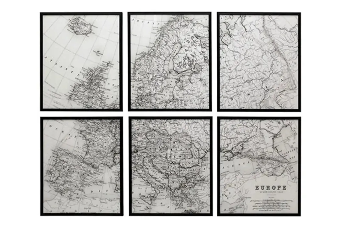 Mor Furniture Avanworth Wall Art, Set Of 6