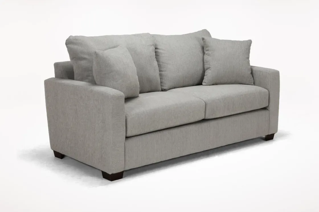 Mor Furniture Barrett Loveseat In Fisk Smoke