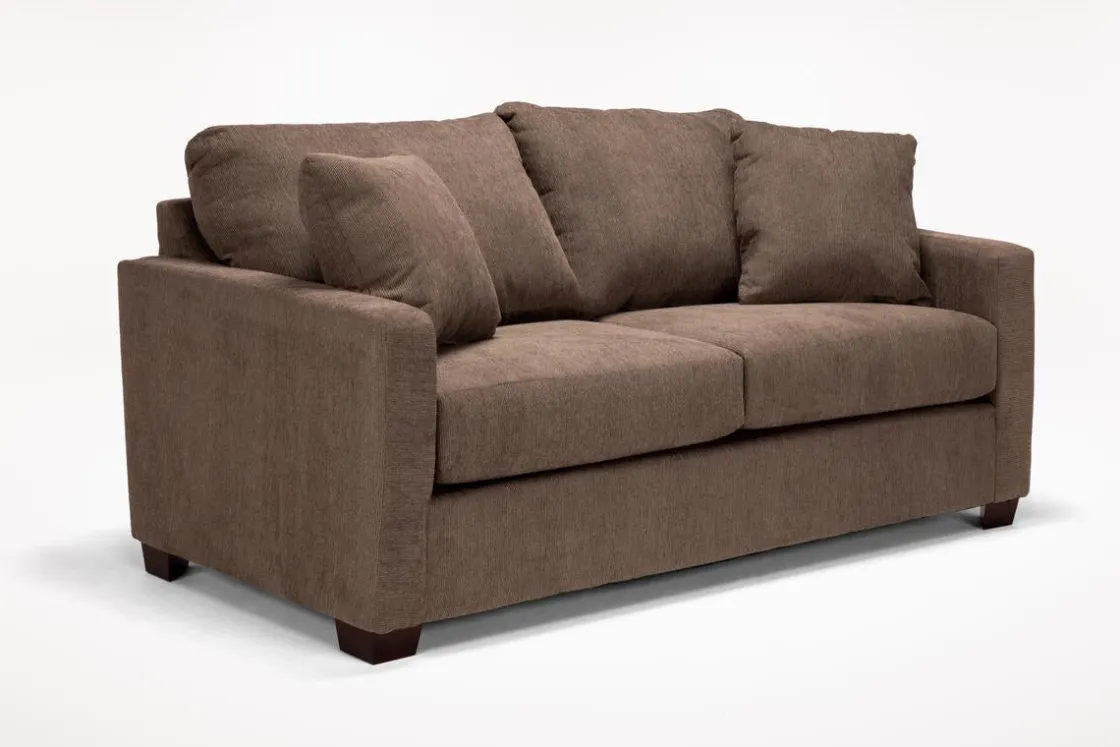 Mor Furniture Barrett Loveseat In Fisk Smoke