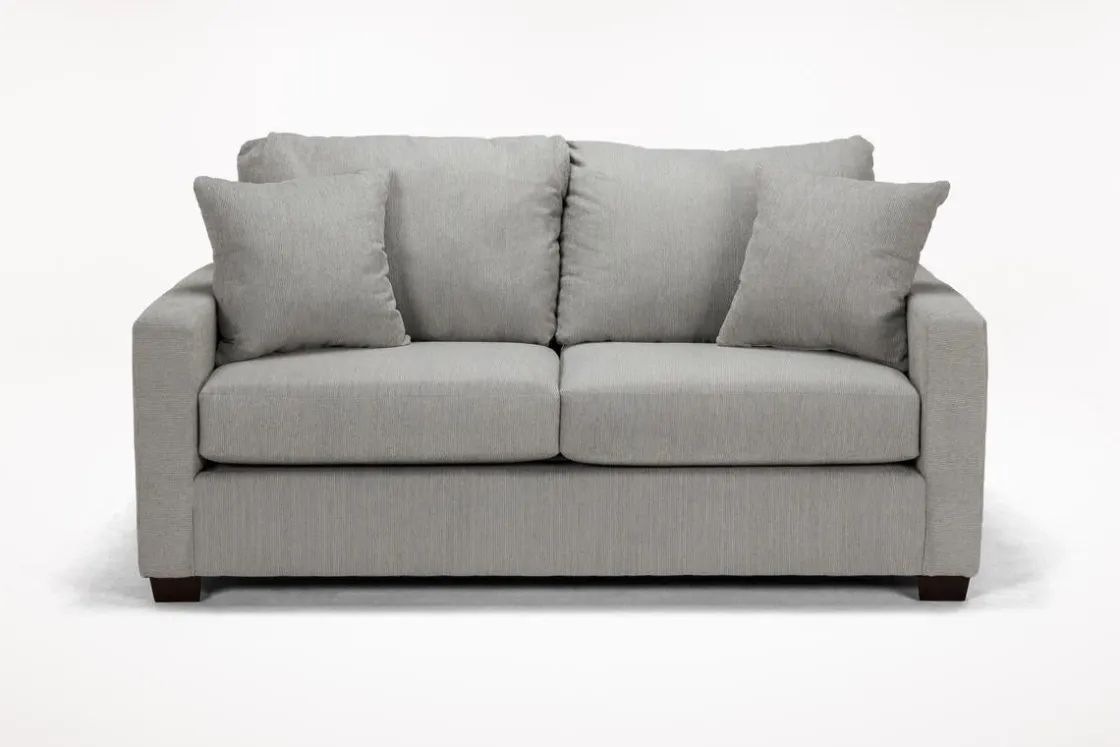 Mor Furniture Barrett Loveseat In Fisk Smoke