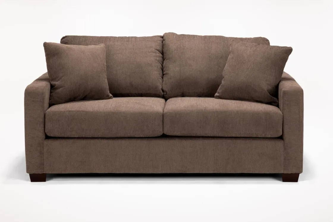 Mor Furniture Barrett Loveseat In Fisk Smoke