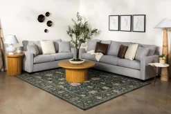 Mor Furniture Barrett Sofa & Loveseat In Fisk Mushroom