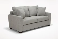 Mor Furniture Barrett Sofa & Loveseat In Fisk Mushroom