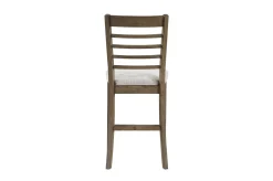 Mor Furniture Barry Counter Height Dining Table, 4 Stools & Bench In Light Brown