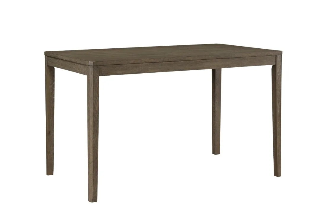 Mor Furniture Barry Counter Height Dining Table, 4 Stools & Bench In Light Brown