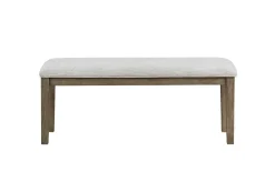 Mor Furniture Barry Dining Table, 4 Chairs & Bench In Light Brown