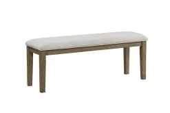 Mor Furniture Barry Dining Table, 4 Chairs & Bench In Light Brown