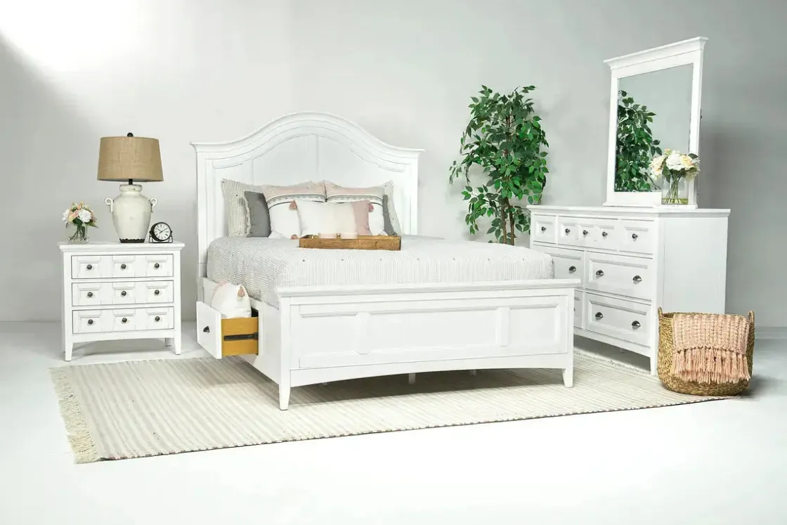 Mor Furniture Bay Creek 3 Drawer Nightstand In Light Gray