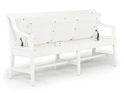 Mor Furniture Bay Creek Bench W/ Storage In Light Gray