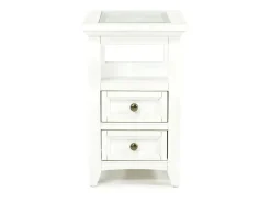 Mor Furniture Bay Creek Chairside Table In Graphite