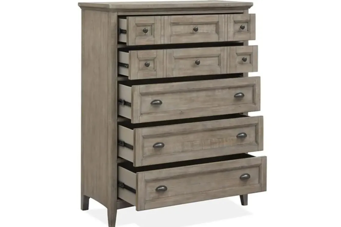 Mor Furniture Bay Creek Chest In Light Gray
