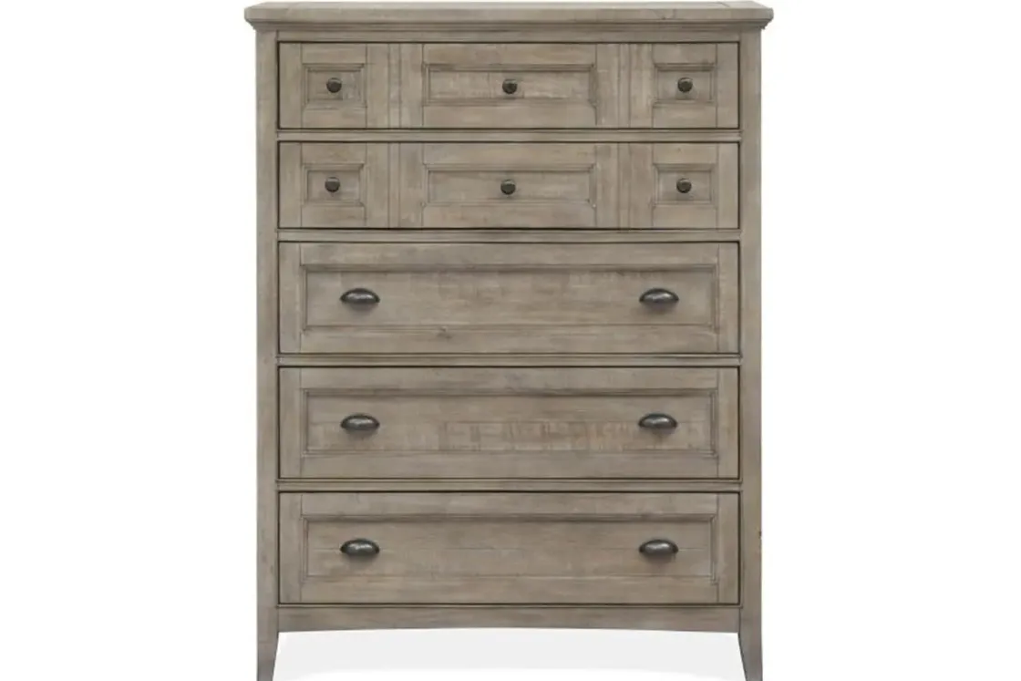 Mor Furniture Bay Creek Chest In Light Gray