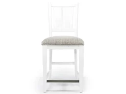 Mor Furniture Bay Creek Counter Height Stool In Graphite, V-Back