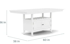 Mor Furniture Bay Creek Counter Height Extendable Dining Table & 4 Stools In Graphite