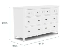 Mor Furniture Bay Creek Dresser In Nutmeg