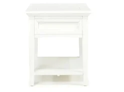 Mor Furniture Bay Creek End Table In Graphite, Rectangle
