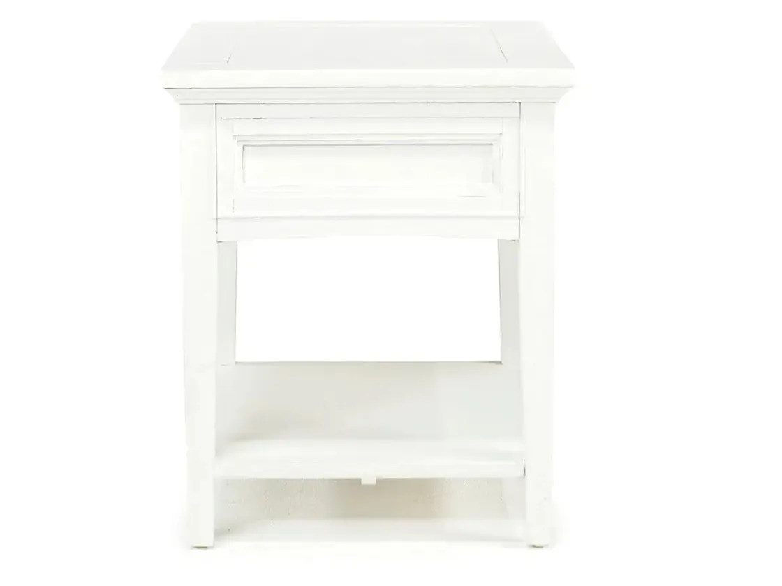 Mor Furniture Bay Creek End Table In Graphite, Rectangle