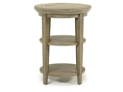 Mor Furniture Bay Creek End Table In Graphite, Rectangle